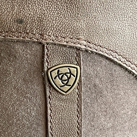 Ariat Ennerdale H2O Waterproof Suede Riding Boots in Moss Size 6.5 B - Picture 3 of 16